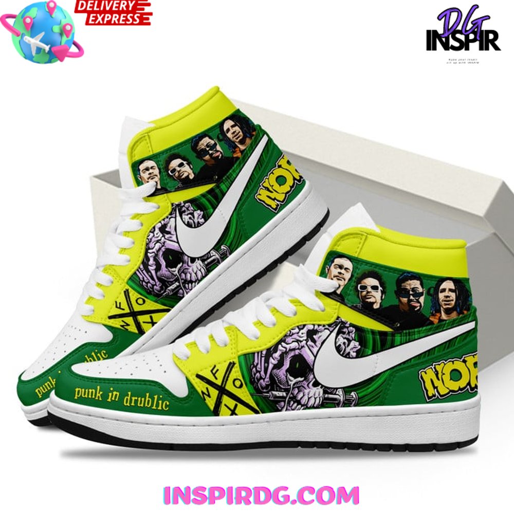 Ideafootwear NOFX Punk in Drublic AJ1 High Sneakers Shoes For Men And Women 2