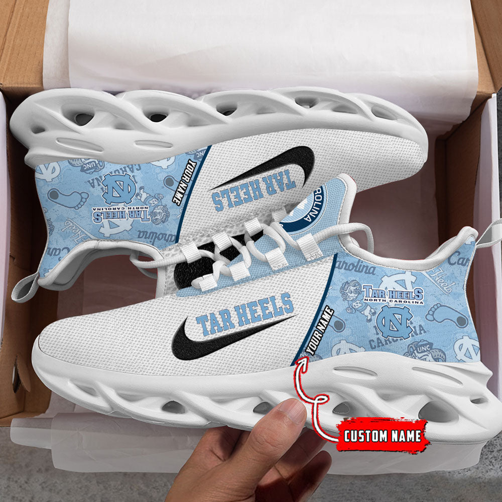 Ideafootwear North Carolina Tar Heels Max Soul Shoes Sneakers For Men And Women 1