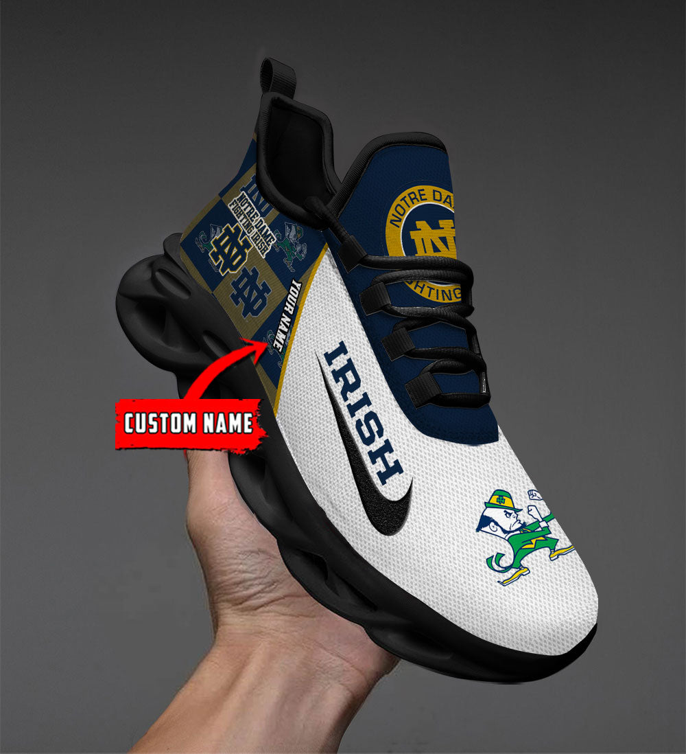 Ideafootwear Notre Dame Fighting Irish Max Soul Shoes Sneakers For Men And Women 1