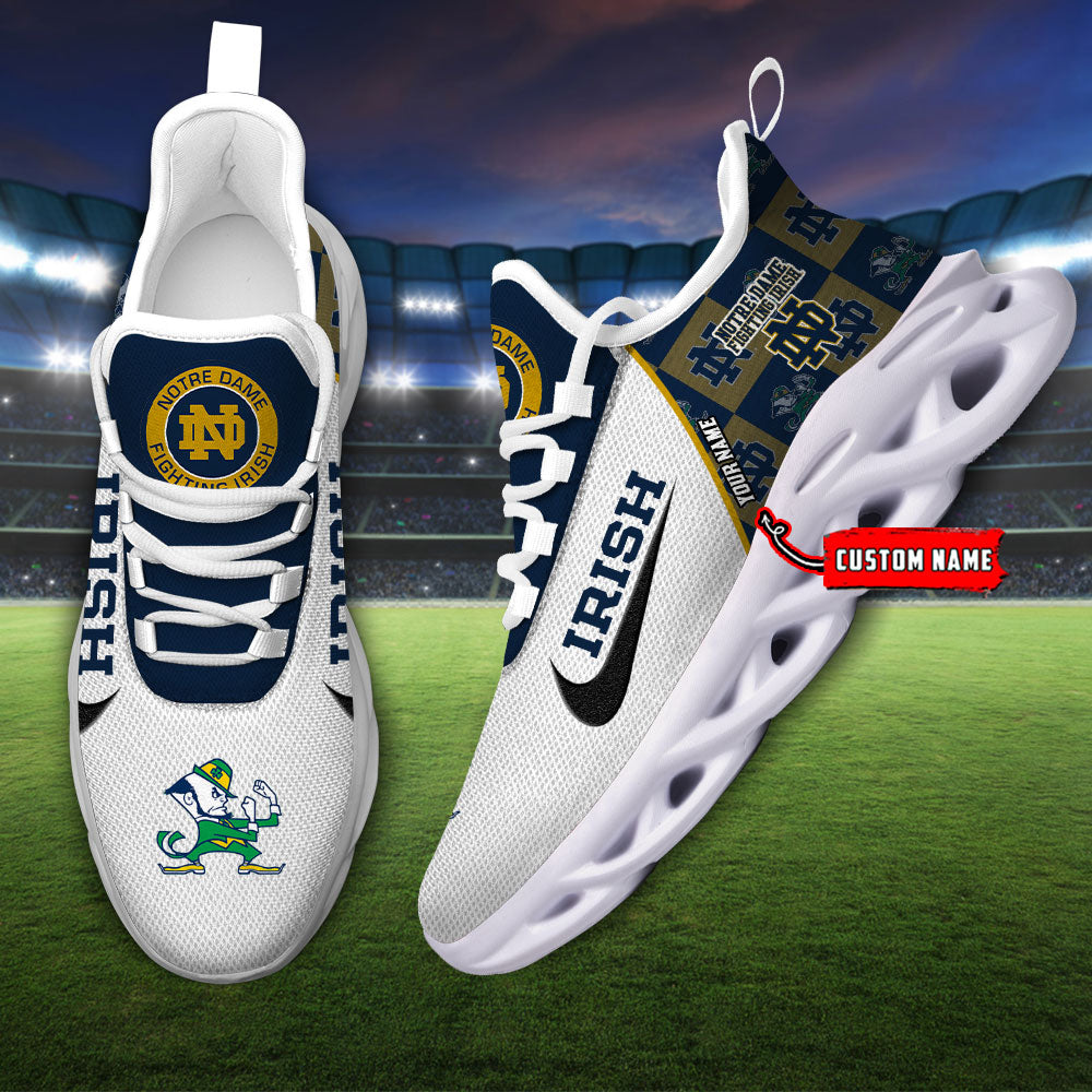 Ideafootwear Notre Dame Fighting Irish Max Soul Shoes Sneakers For Men And Women 1