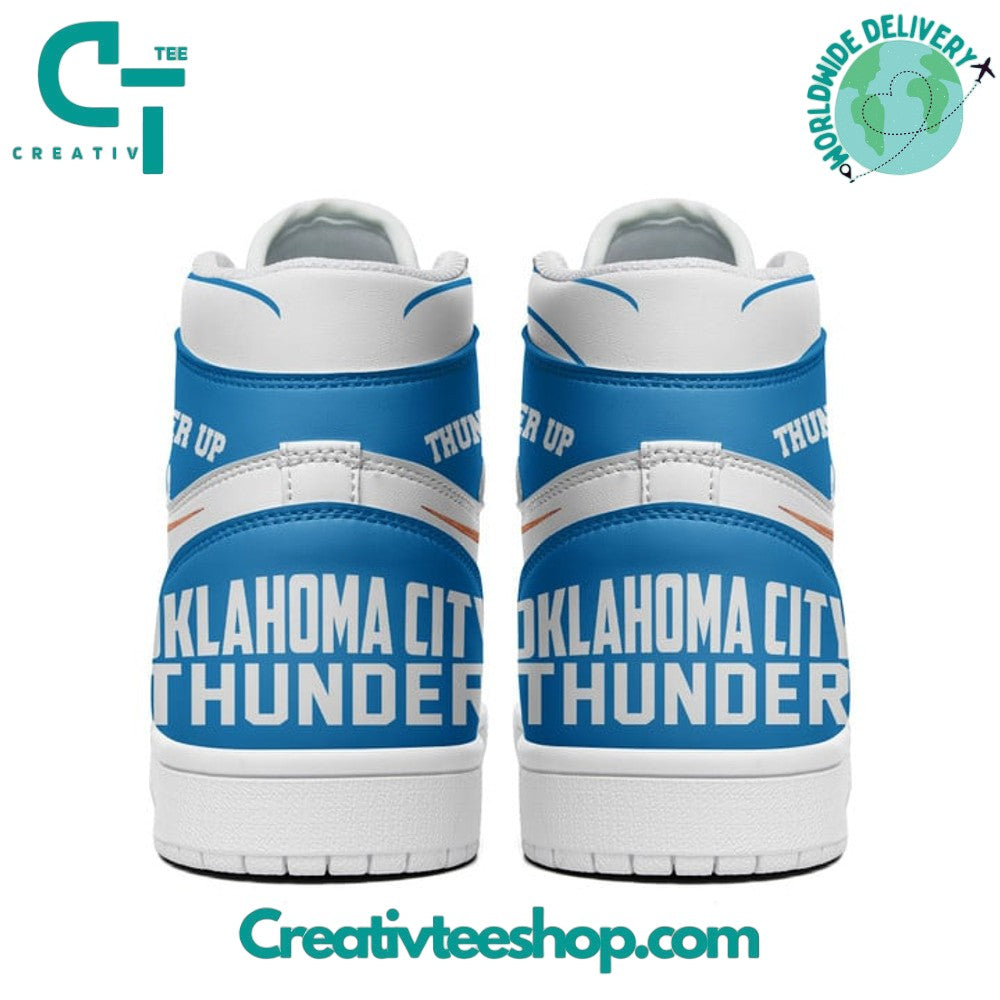 Ideafootwear Oklahoma City Thunder AJ1 High Sneakers Shoes For Men And Women 6