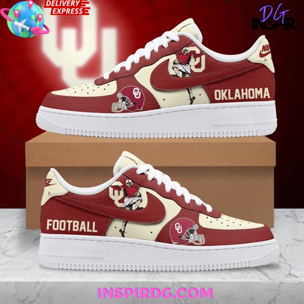 Ideafootwear Oklahoma Sooners Air Low-Top Sneakers Shoes For Men And Women 11