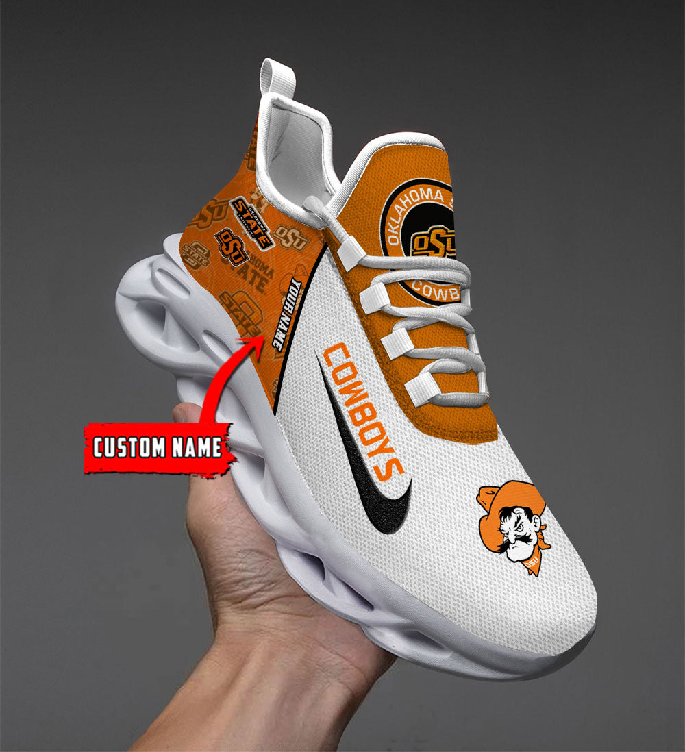 Ideafootwear Oklahoma State Cowboys Max Soul Shoes Sneakers For Men And Women 1