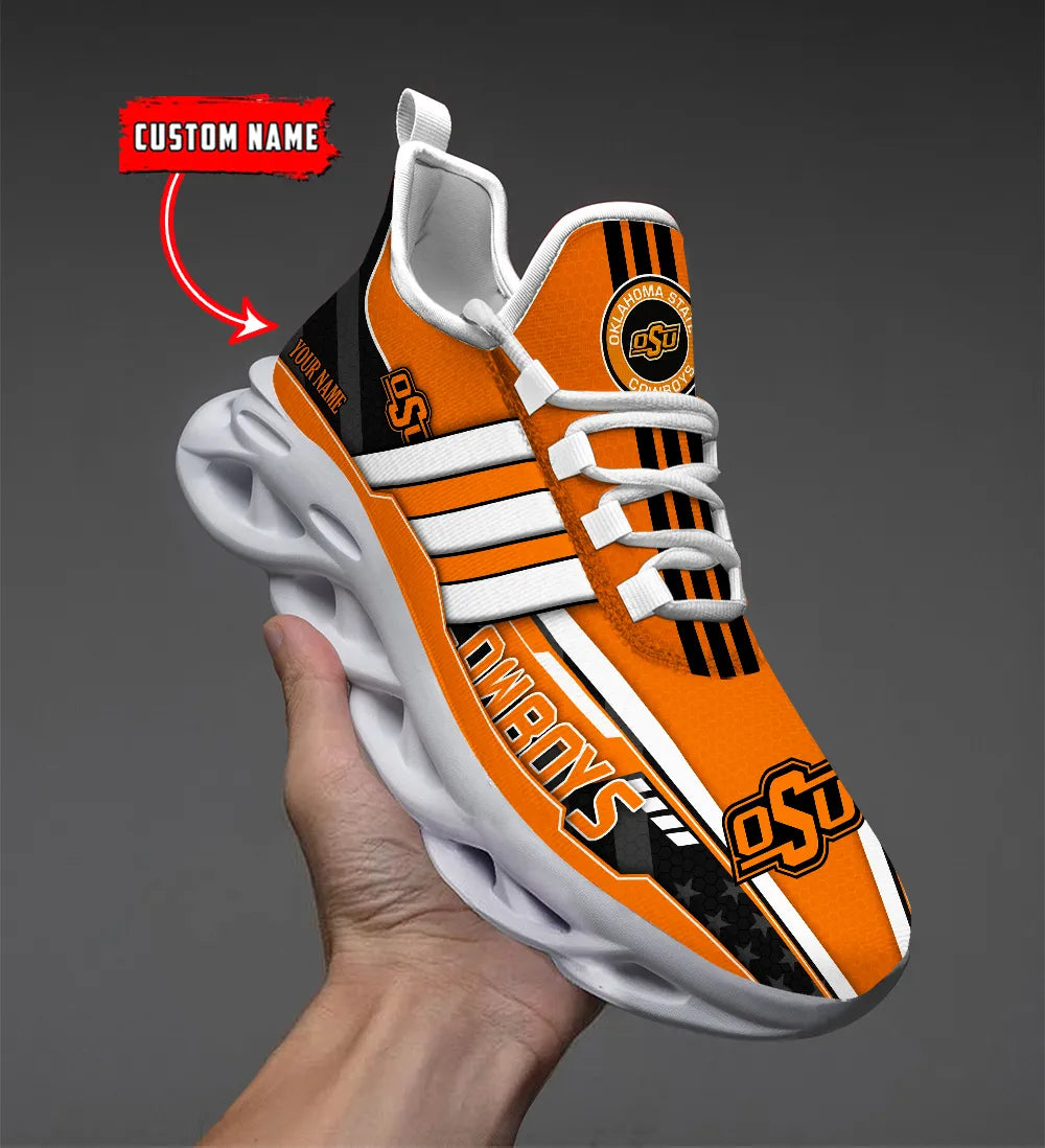 Ideafootwear Oklahoma State Cowboys Max Soul Shoes Sneakers For Men And Women 3