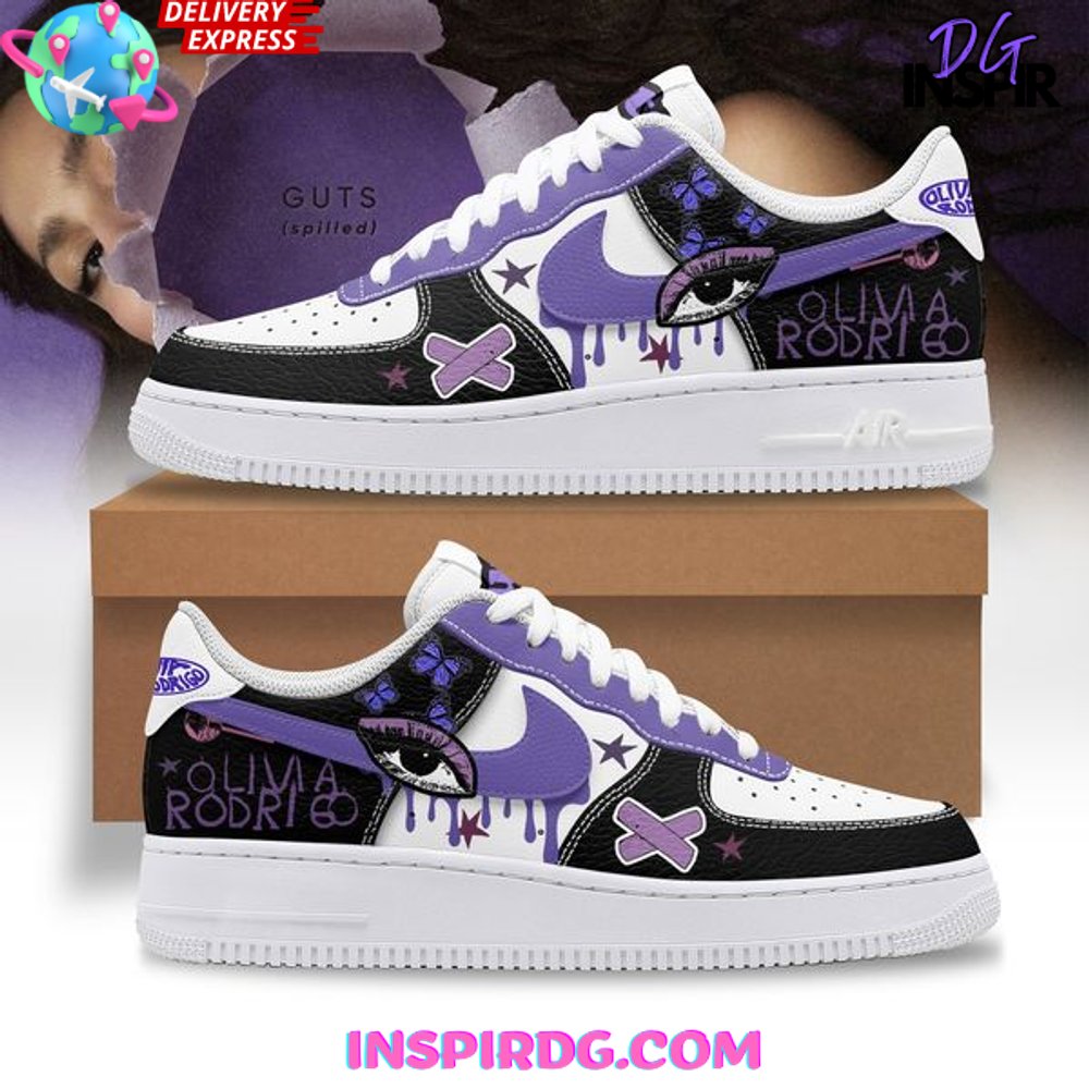 Ideafootwear Olivia Rodrigo Air Low-Top Sneakers Shoes For Men And Women 6