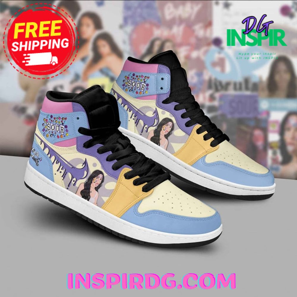 Ideafootwear Olivia Rodrigo AJ1 High Sneakers Shoes For Men And Women 2