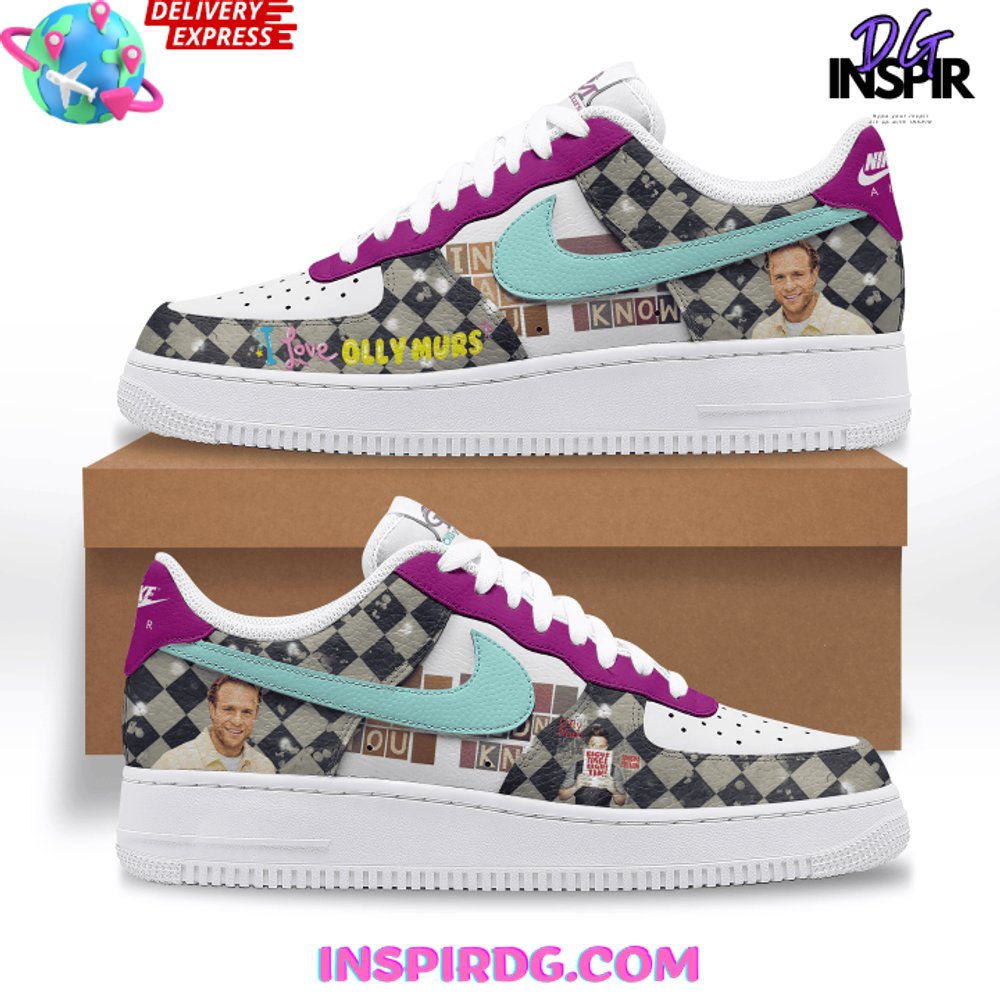 Ideafootwear Olly Murs Air Low-Top Sneakers Shoes For Men And Women 1