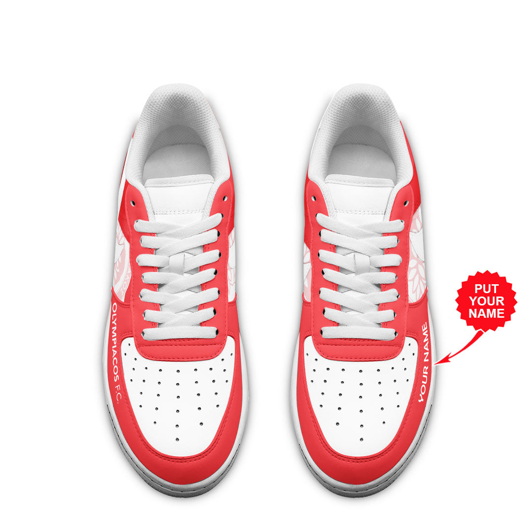 Ideafootwear Olympiakos F.C. Air Low-Top Sneakers Shoes For Men And Women 1