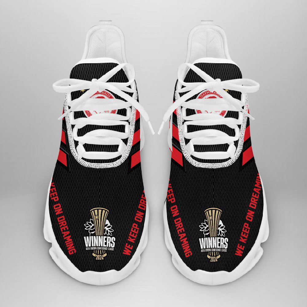 Ideafootwear Olympiakos F.C. Max Soul Shoes Sneakers For Men And Women 3