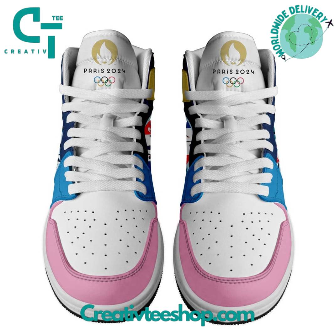 Ideafootwear Olympic Paris 2024 AJ1 High Sneakers Shoes For Men And Women 1