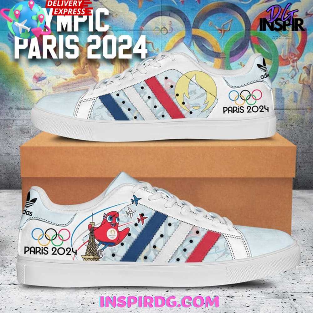 Ideafootwear Olympic Paris 2024 Skate Stan Shoes Sneakes For Men And Women 1