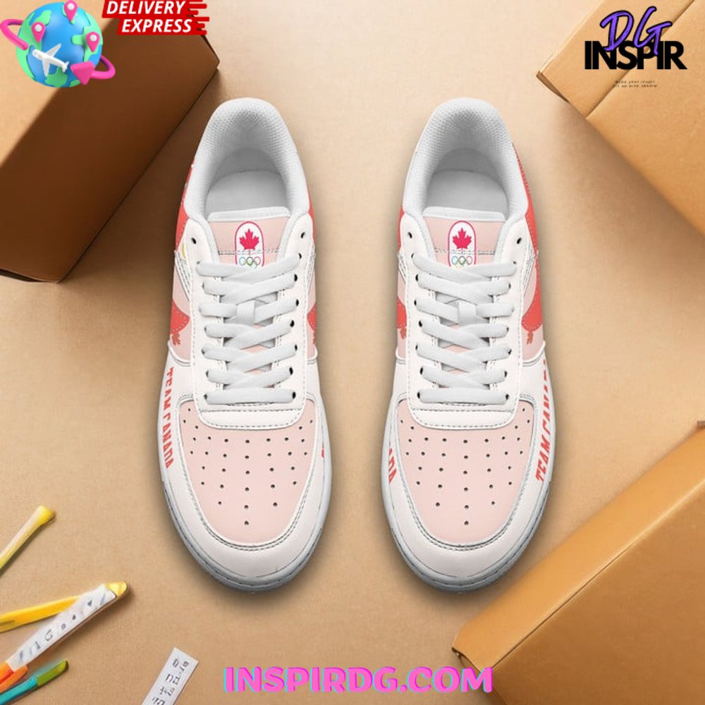 Ideafootwear Olympic Paris Canada Nation Air Low-Top Sneakers Shoes For Men And Women 1
