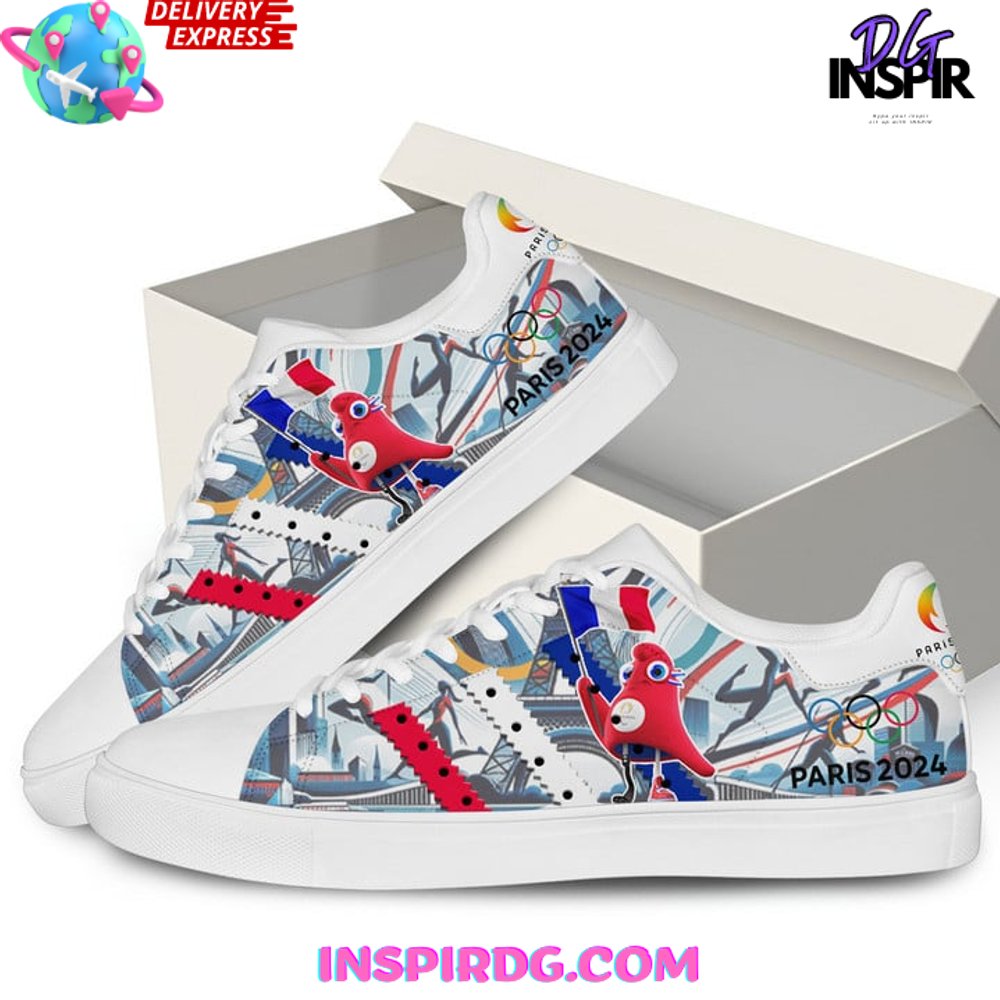 Ideafootwear Olympic Paris Skate Stan Shoes Sneakes For Men And Women 1
