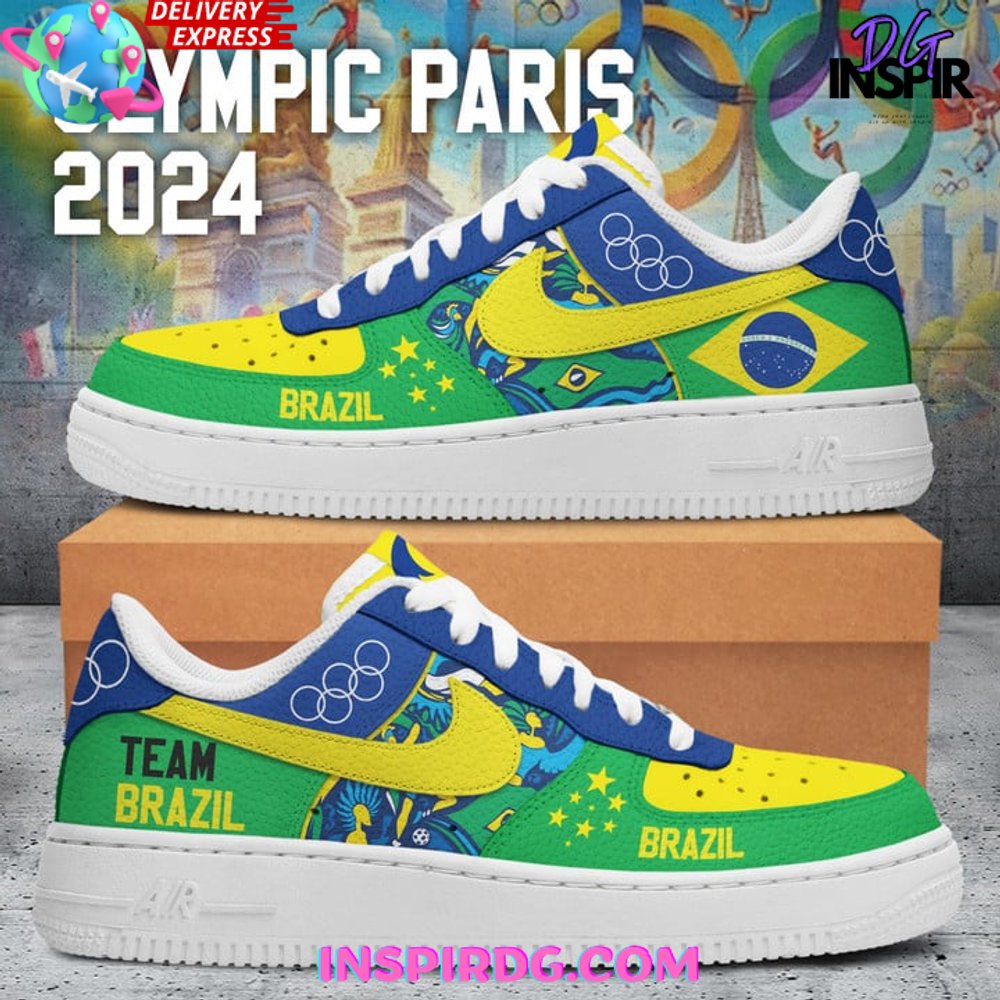 Ideafootwear Olympic Paris Team Brazil Air Low-Top Sneakers Shoes For Men And Women 1