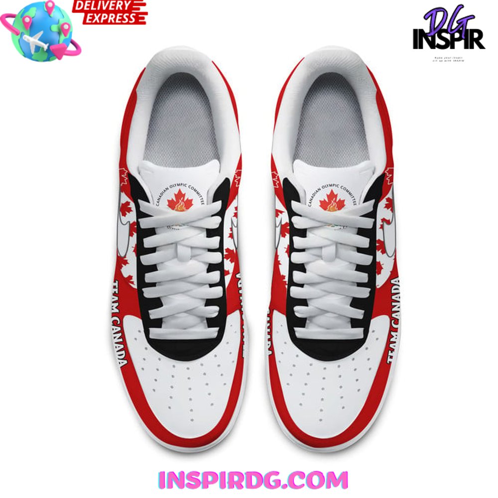 Ideafootwear Olympic Paris Team Canada Air Low-Top Sneakers Shoes For Men And Women 1