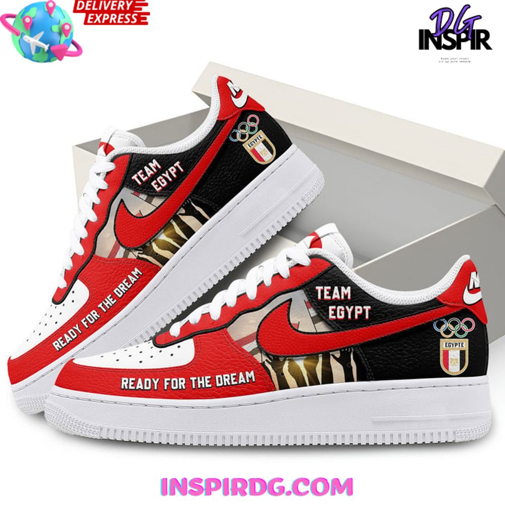 Ideafootwear Olympics Paris Team Egypt Air Low-Top Sneakers Shoes For Men And Women 1