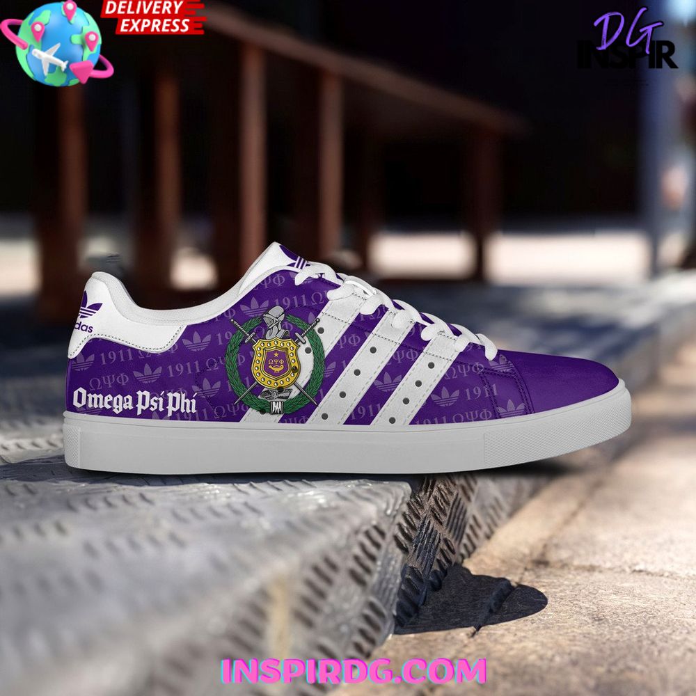 Ideafootwear Omega Psi Phi Skate Stan Shoes Sneakes For Men And Women 1