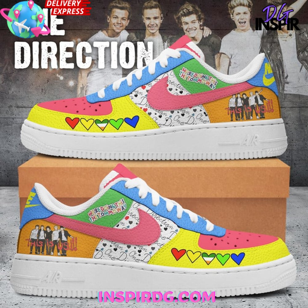 Ideafootwear One Direction Air Low-Top Sneakers Shoes For Men And Women 1