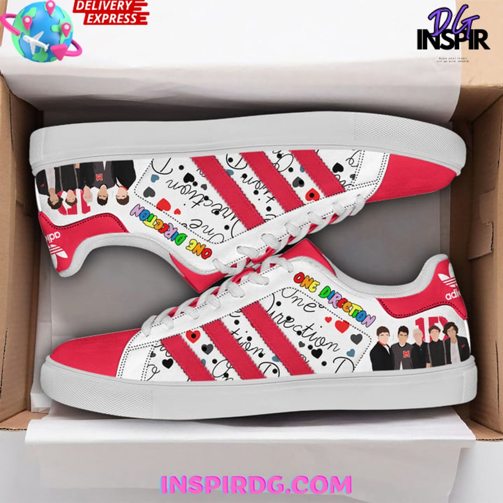 Ideafootwear One Direction Skate Stan Shoes Sneakes For Men And Women 1