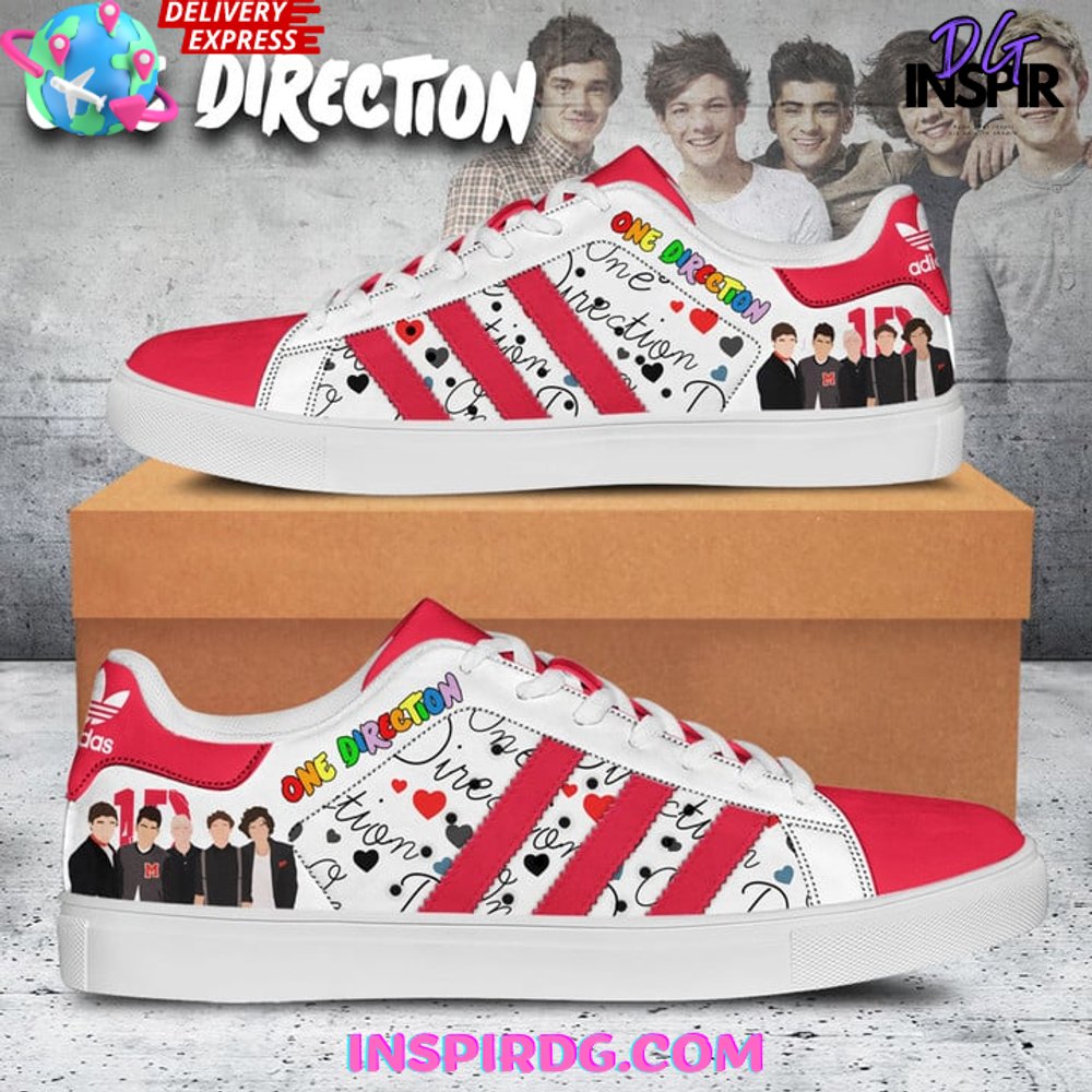 Ideafootwear One Direction Skate Stan Shoes Sneakes For Men And Women 1