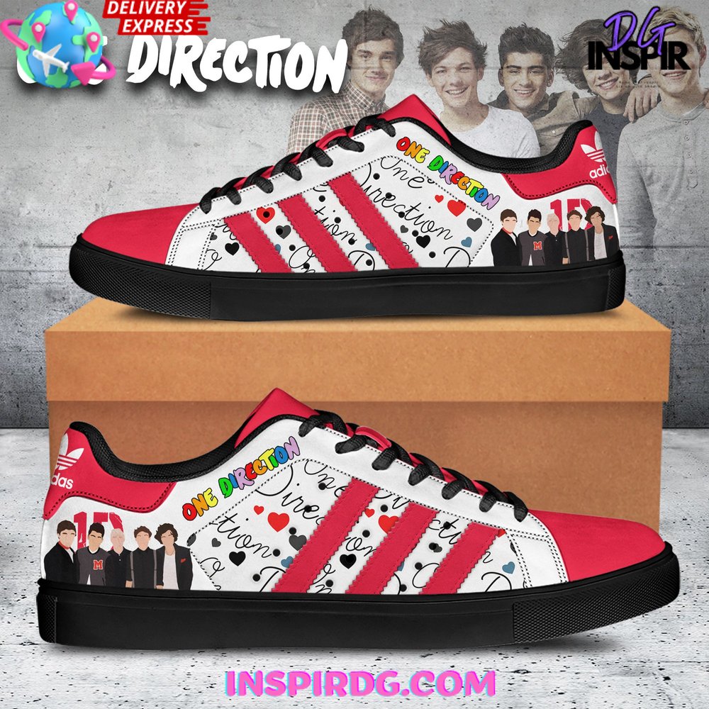 Ideafootwear One Direction Skate Stan Shoes Sneakes For Men And Women 1