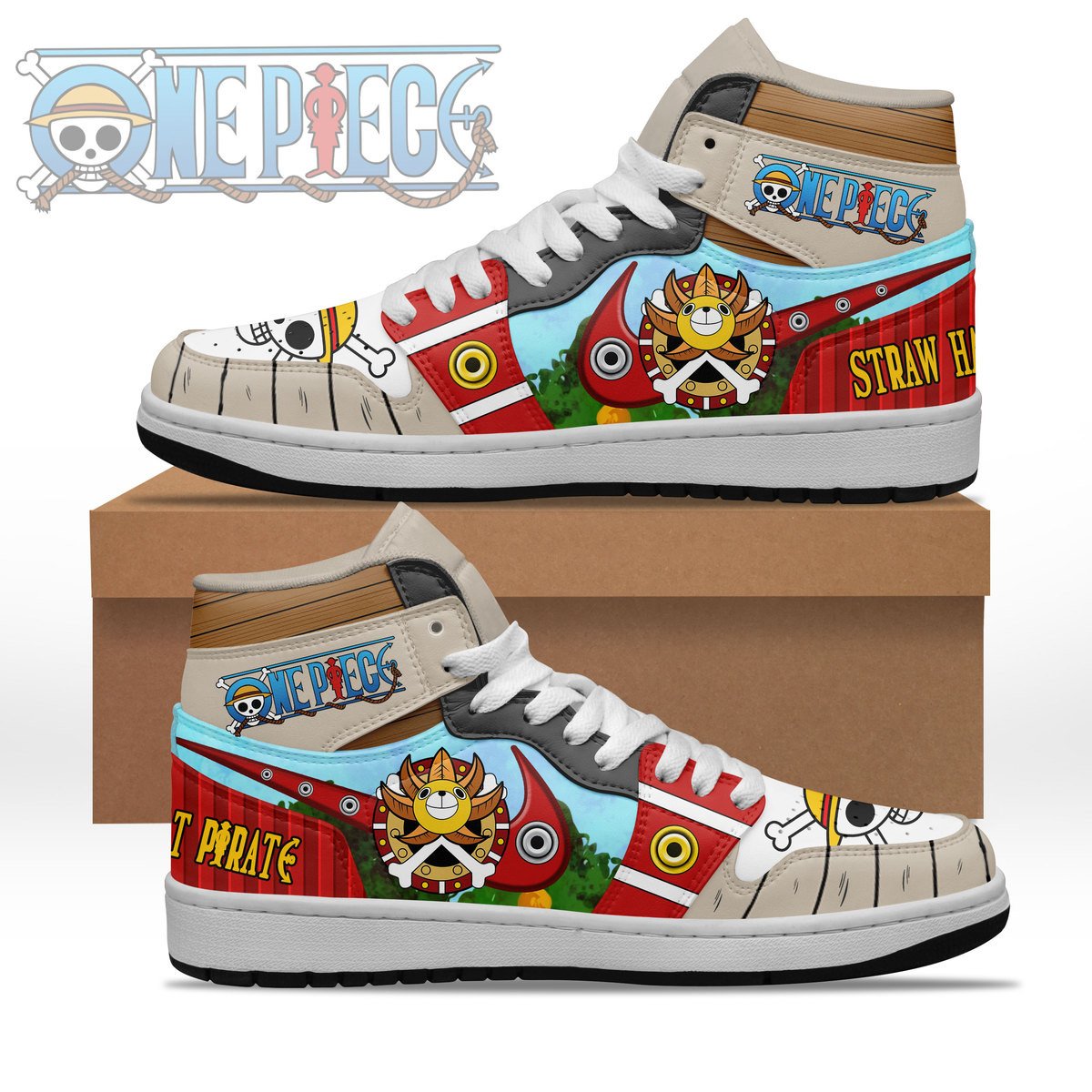 Ideafootwear One Piece AJ1 High Sneakers Shoes For Men And Women 7