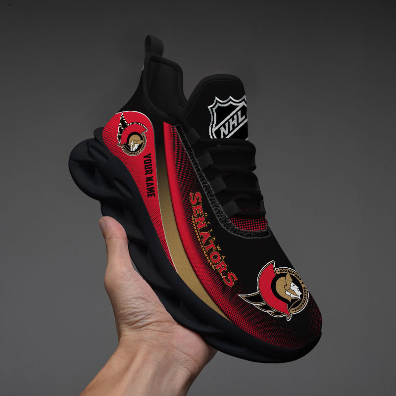 Ideafootwear Ottawa Senators Max Soul Shoes Sneakers For Men And Women 1