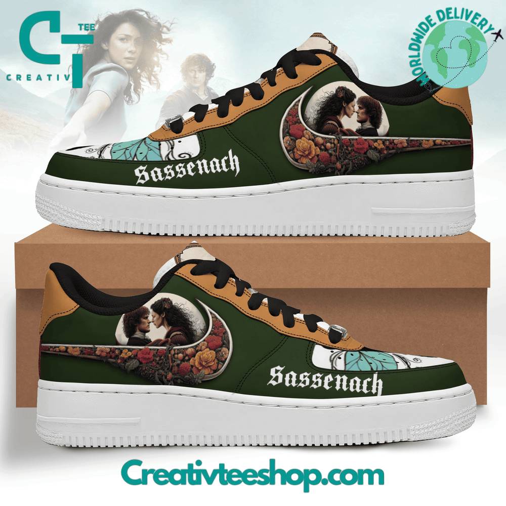 Ideafootwear Outlander Sassenach Air Low-Top Sneakers Shoes For Men And Women 1