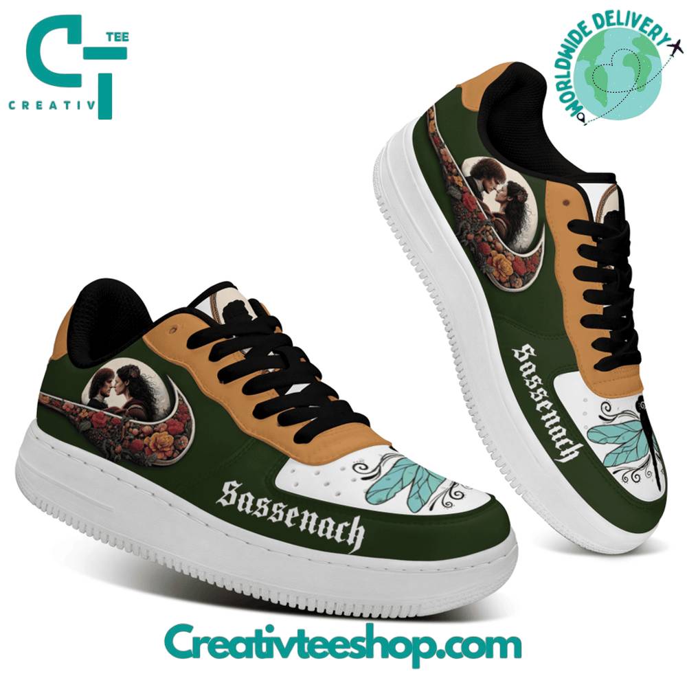 Ideafootwear Outlander Sassenach Air Low-Top Sneakers Shoes For Men And Women 1