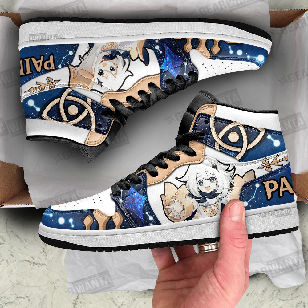 Ideafootwear Paimon Genshin Impact AJ1 High Sneakers Shoes For Men And Women 3