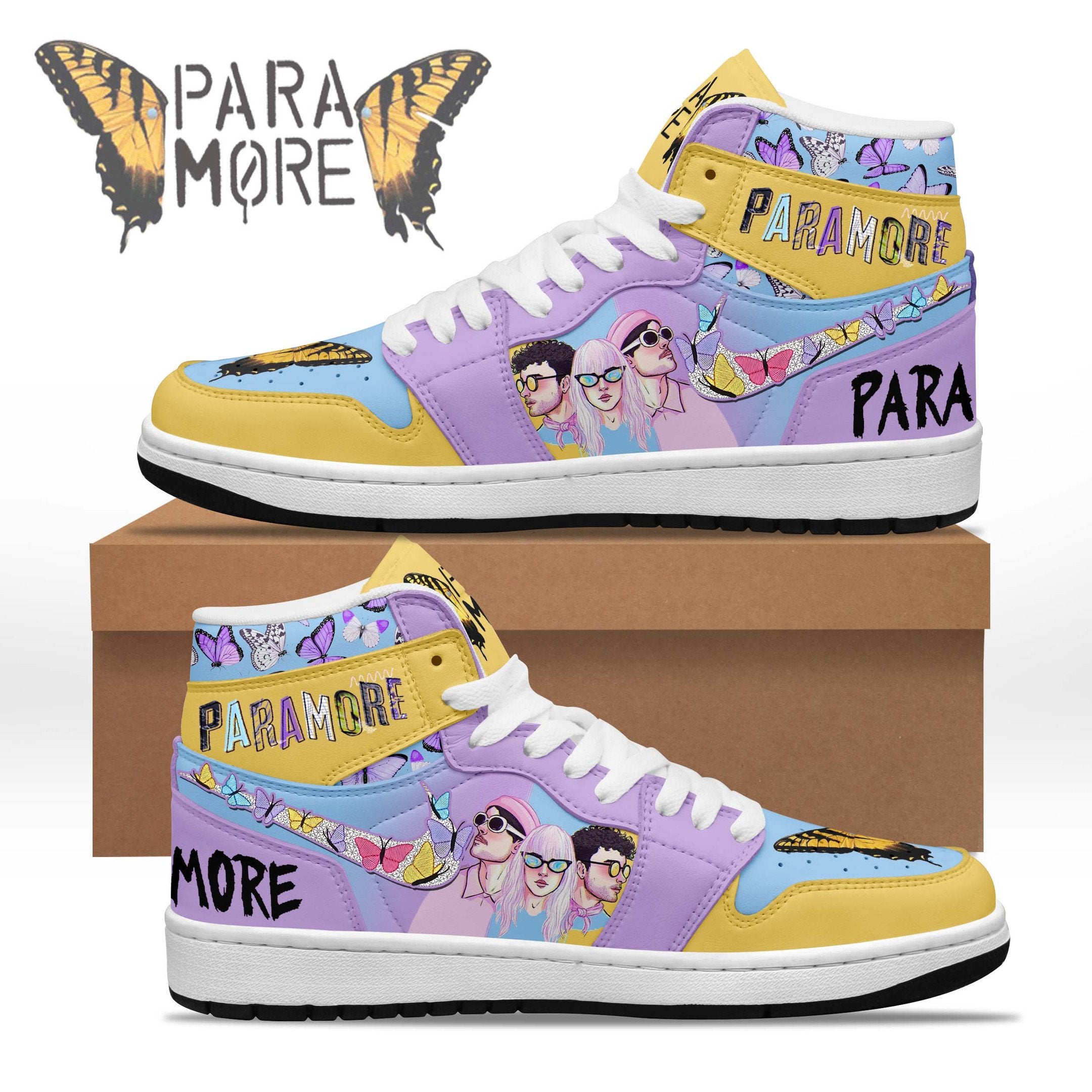 Ideafootwear Paramore AJ1 High Sneakers Shoes For Men And Women 2