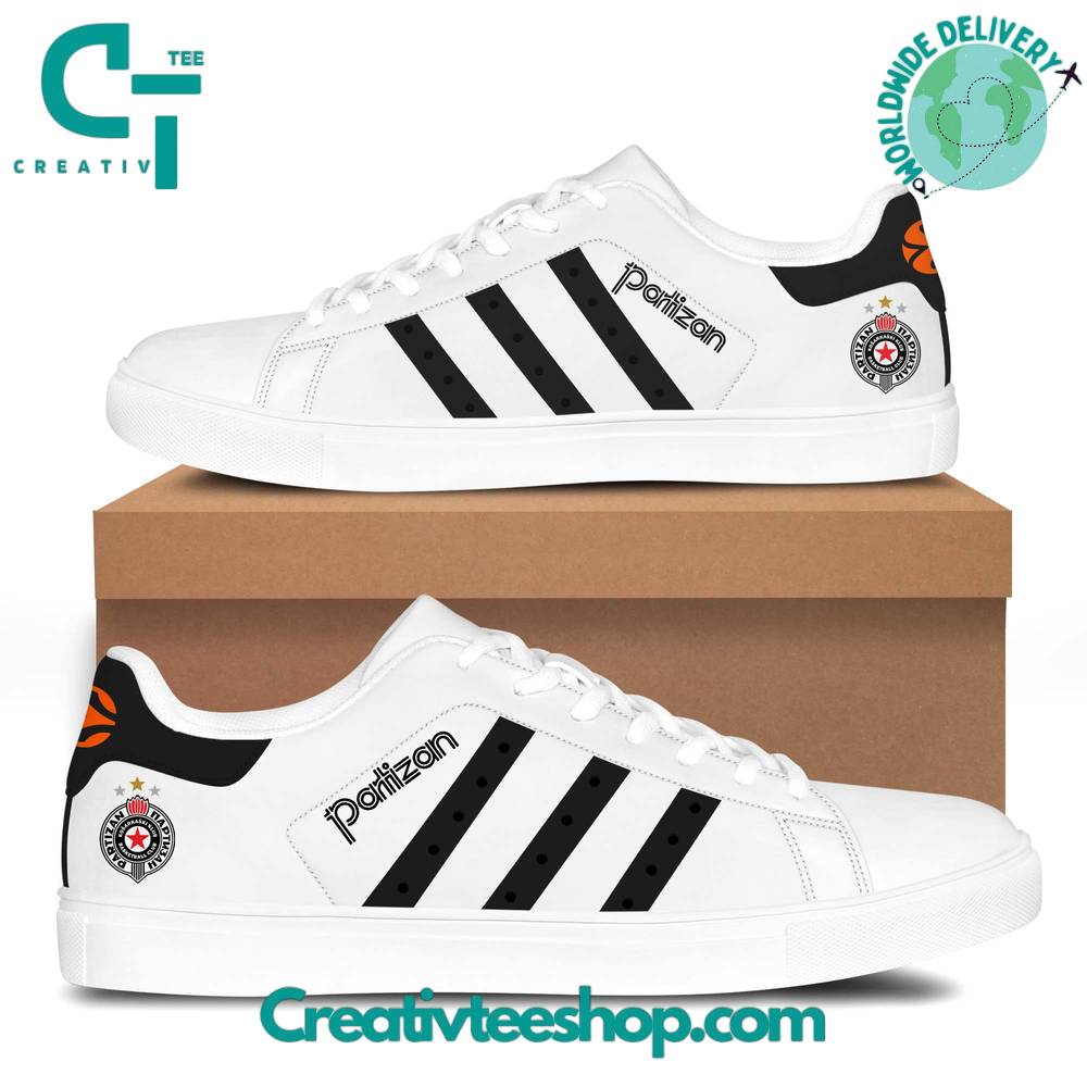 Ideafootwear Partizan Belgrade Skate Stan Shoes Sneakes For Men And Women 1