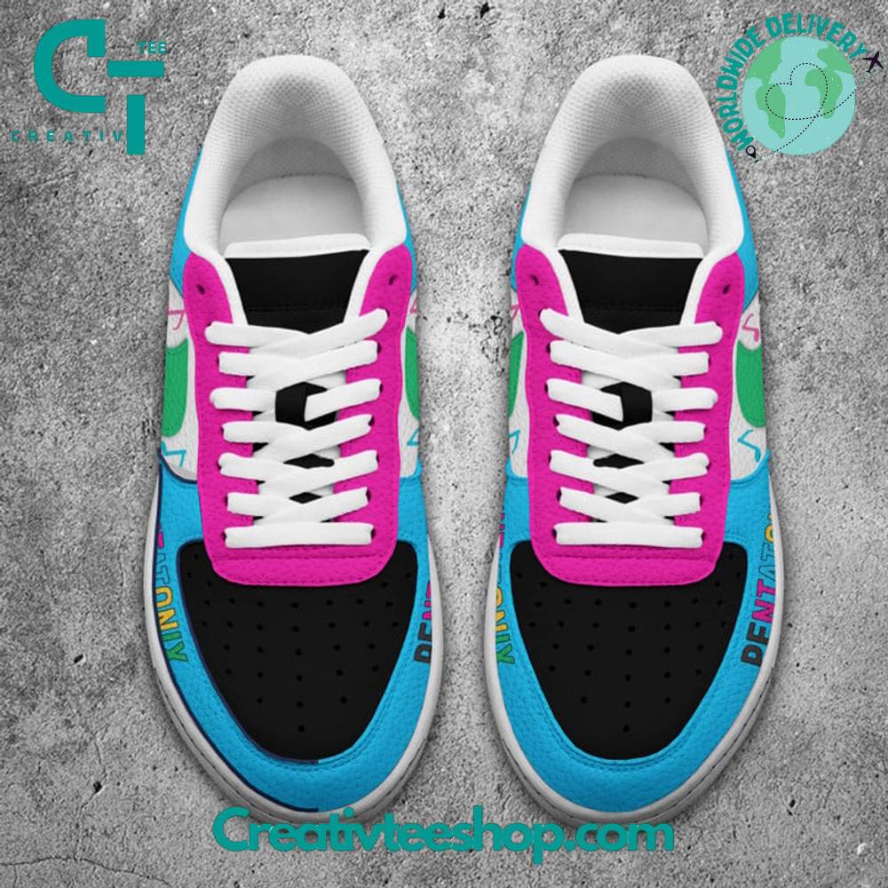 Ideafootwear Pentatonix Band Air Low-Top Sneakers Shoes For Men And Women 1