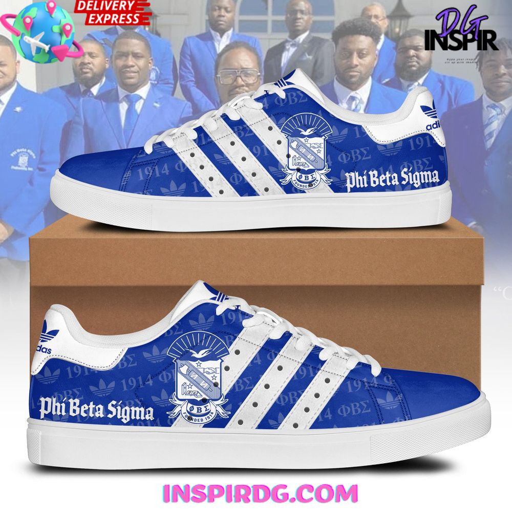 Ideafootwear Phi Beta Sigma Skate Stan Shoes Sneakes For Men And Women 1