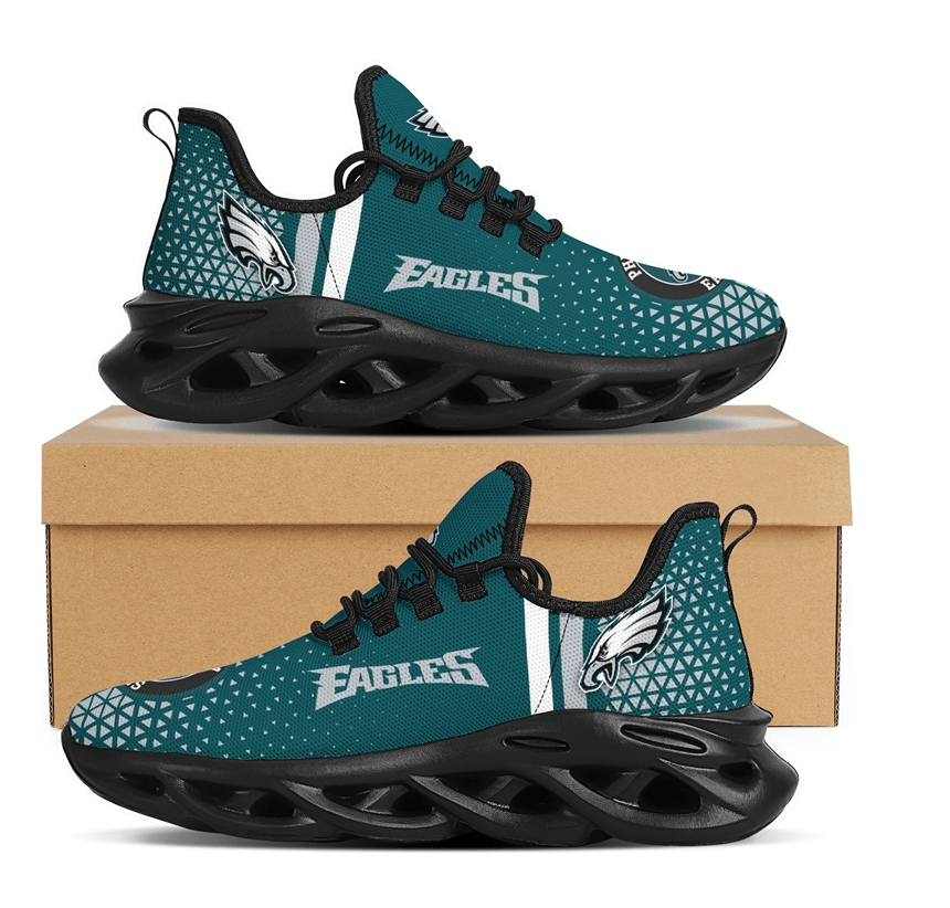 Ideafootwear Philadelphia Eagles Max Soul Shoes Sneakers For Men And Women 4