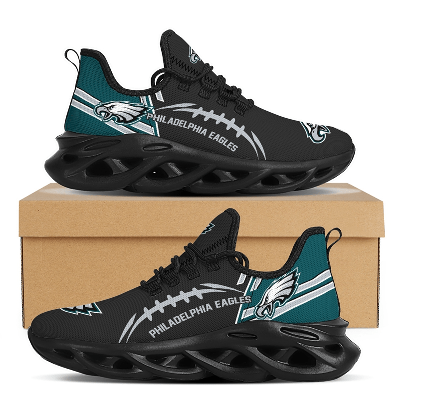Ideafootwear Philadelphia Eagles Max Soul Shoes Sneakers For Men And Women 3