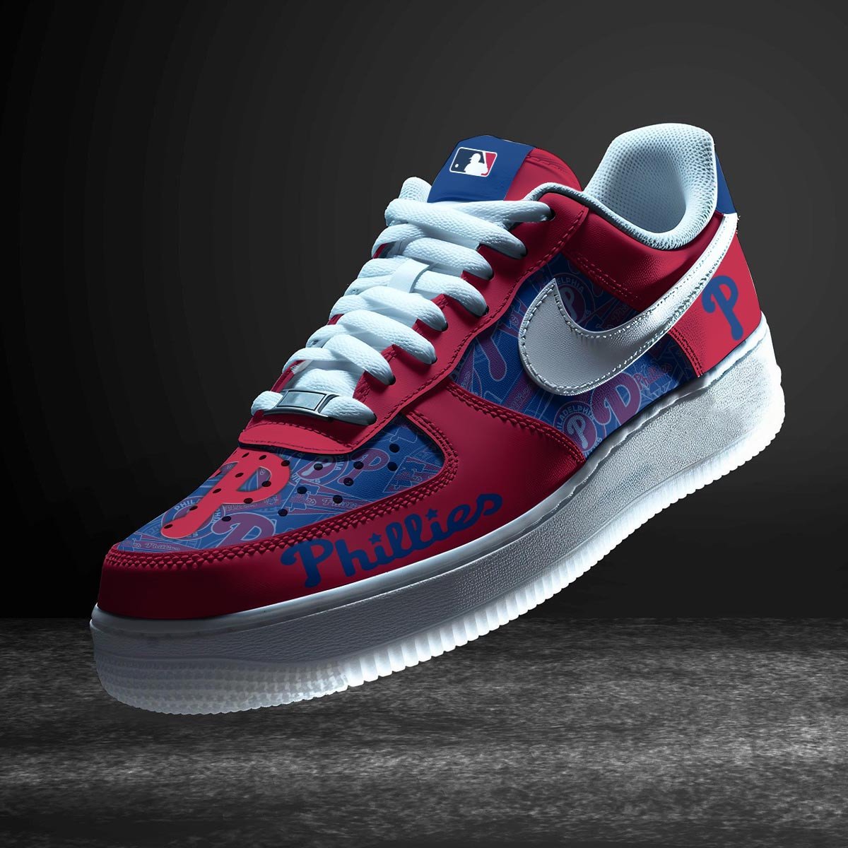 Ideafootwear Philadelphia Phillies Air Low-Top Sneakers Shoes For Men And Women 10