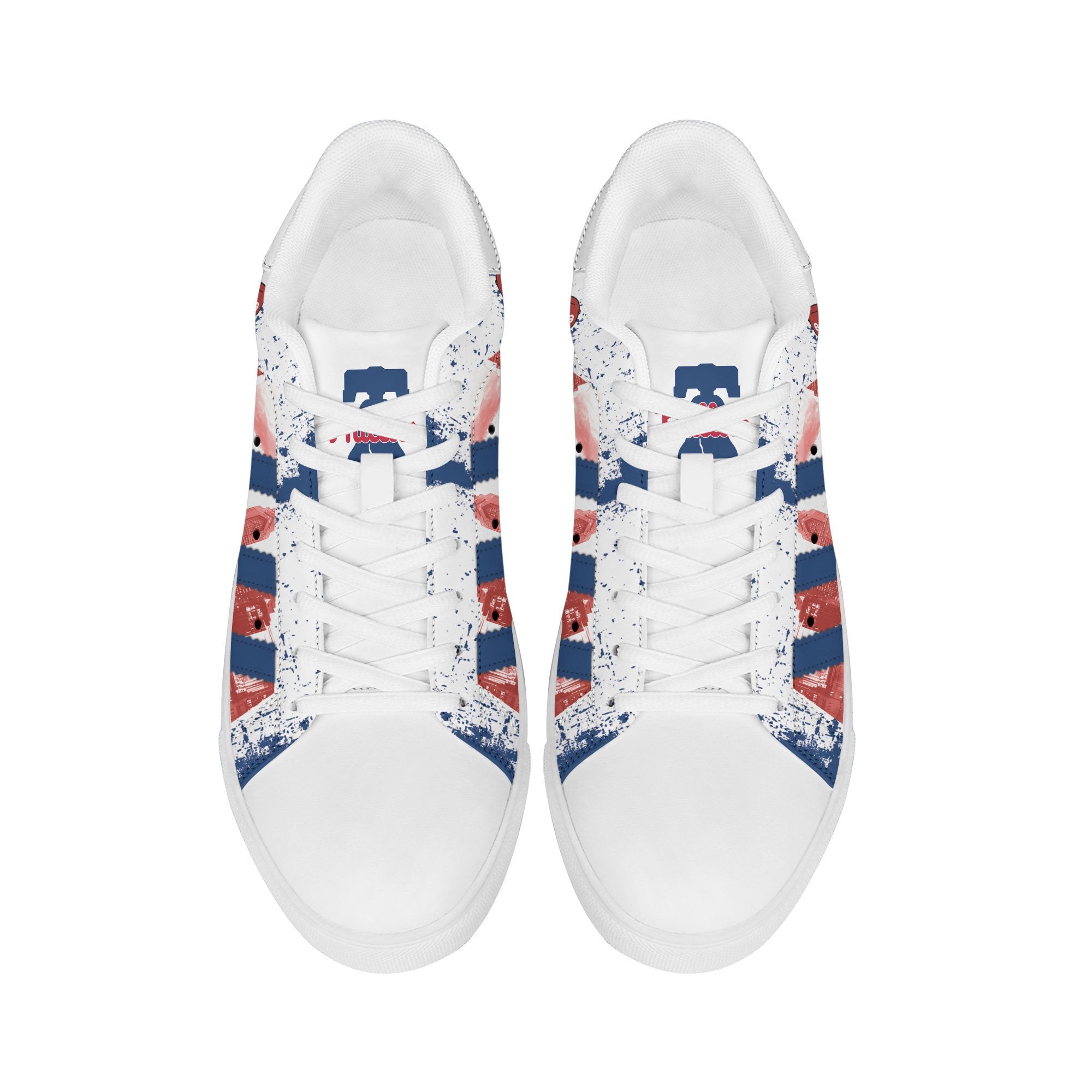 Ideafootwear Philadelphia Phillies Skate Stan Shoes Sneakes For Men And Women 3