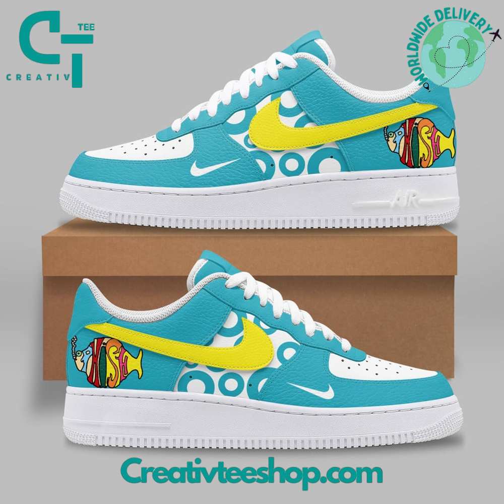 Ideafootwear Phish Band Air Low-Top Sneakers Shoes For Men And Women 1