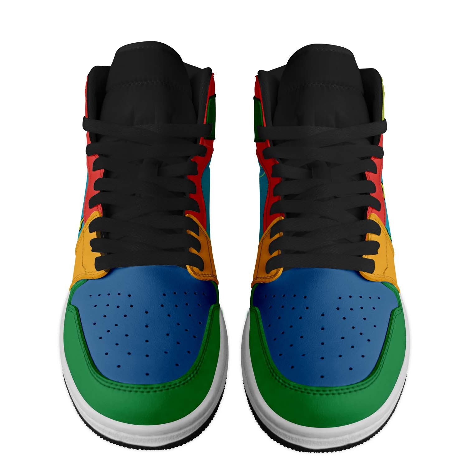 Ideafootwear Phish AJ1 High Sneakers Shoes For Men And Women 4