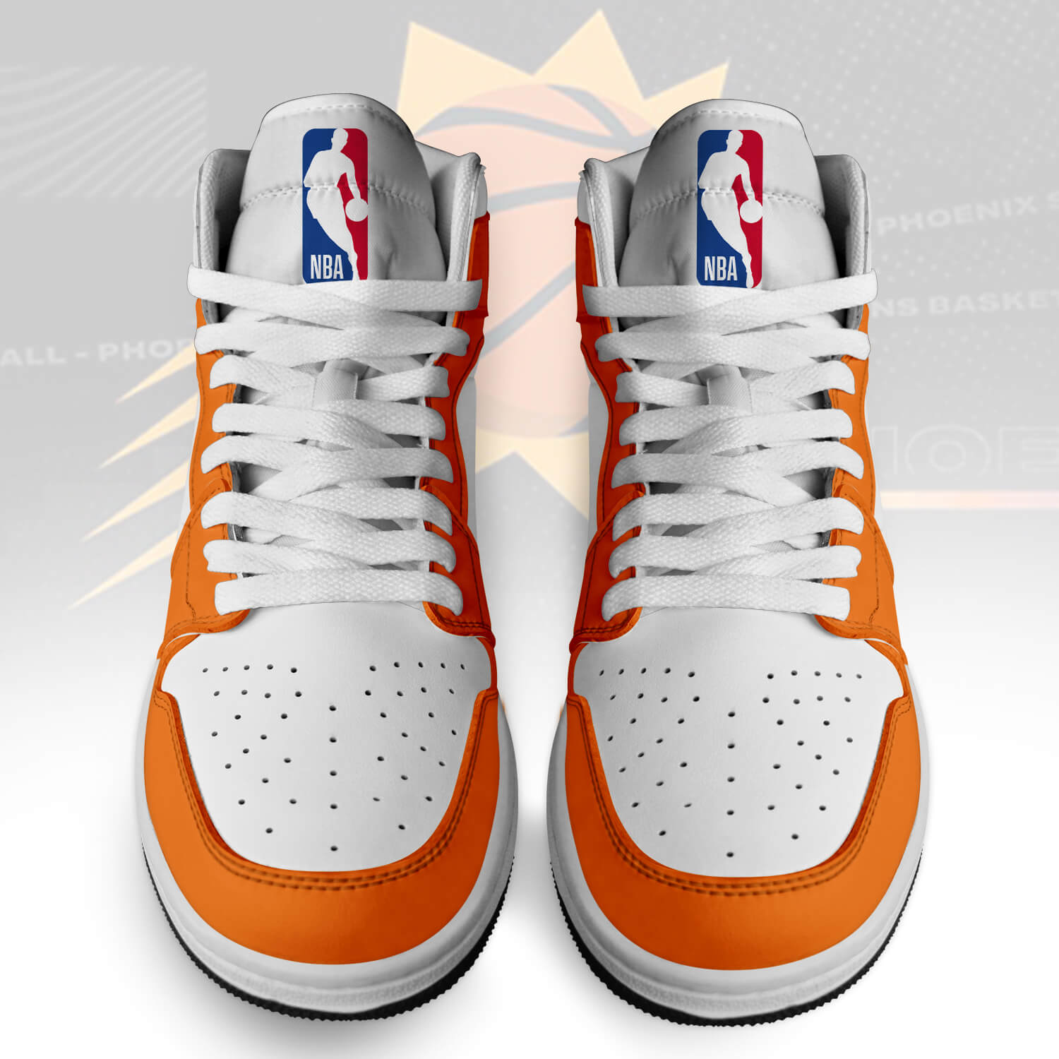 Ideafootwear Phoenix Suns AJ1 High Sneakers Shoes For Men And Women 1