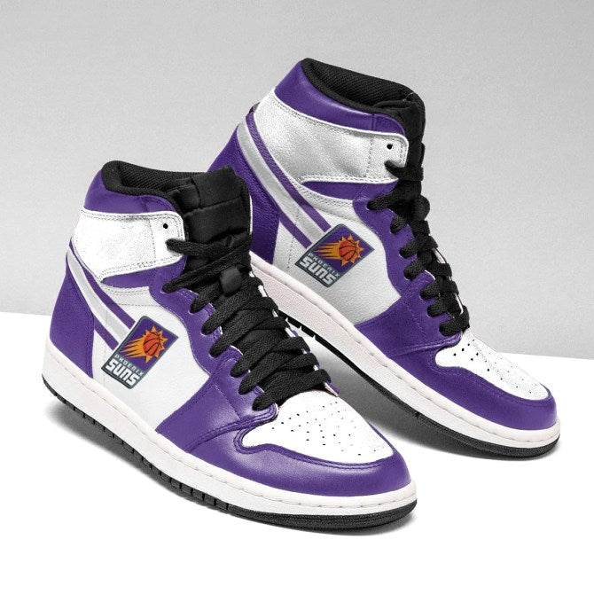 Ideafootwear Phoenix Suns NBA AJ1 High Sneakers Shoes For Men And Women 4