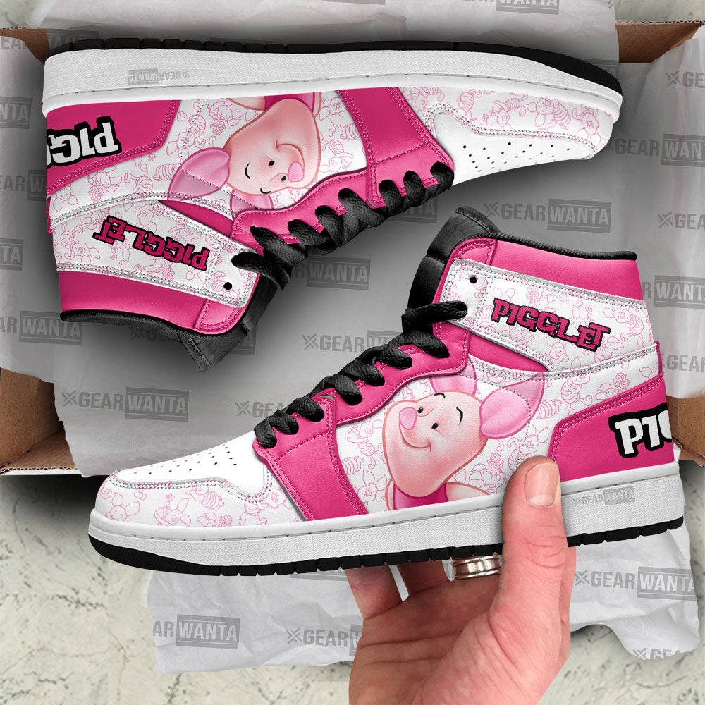 Ideafootwear Pigglet AJ1 High Sneakers Shoes For Men And Women 1