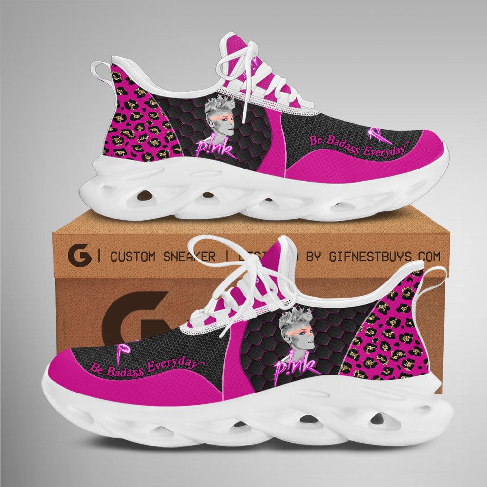 Ideafootwear Pink Max Soul Shoes Sneakers For Men And Women 4