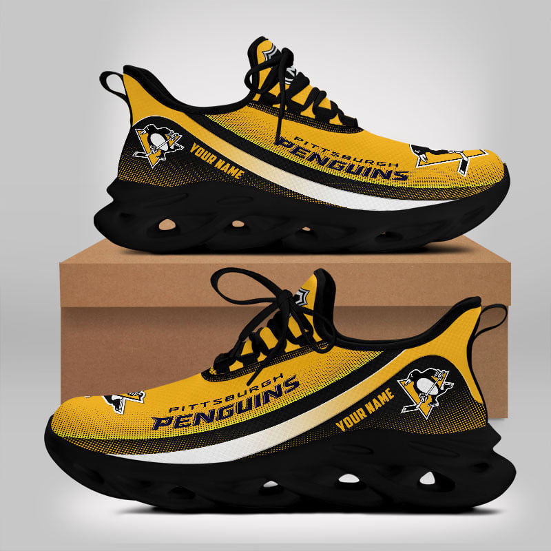 Ideafootwear Pittsburgh Penguins Max Soul Shoes Sneakers For Men And Women 1