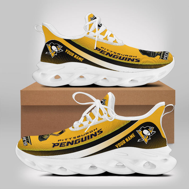 Ideafootwear Pittsburgh Penguins Max Soul Shoes Sneakers For Men And Women 2