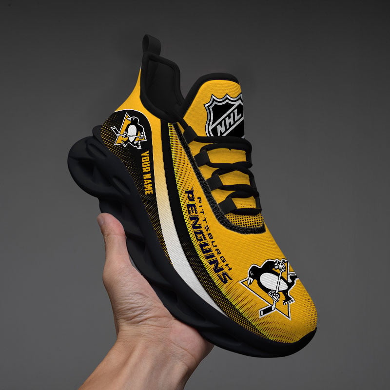 Ideafootwear Pittsburgh Penguins Max Soul Shoes Sneakers For Men And Women 1
