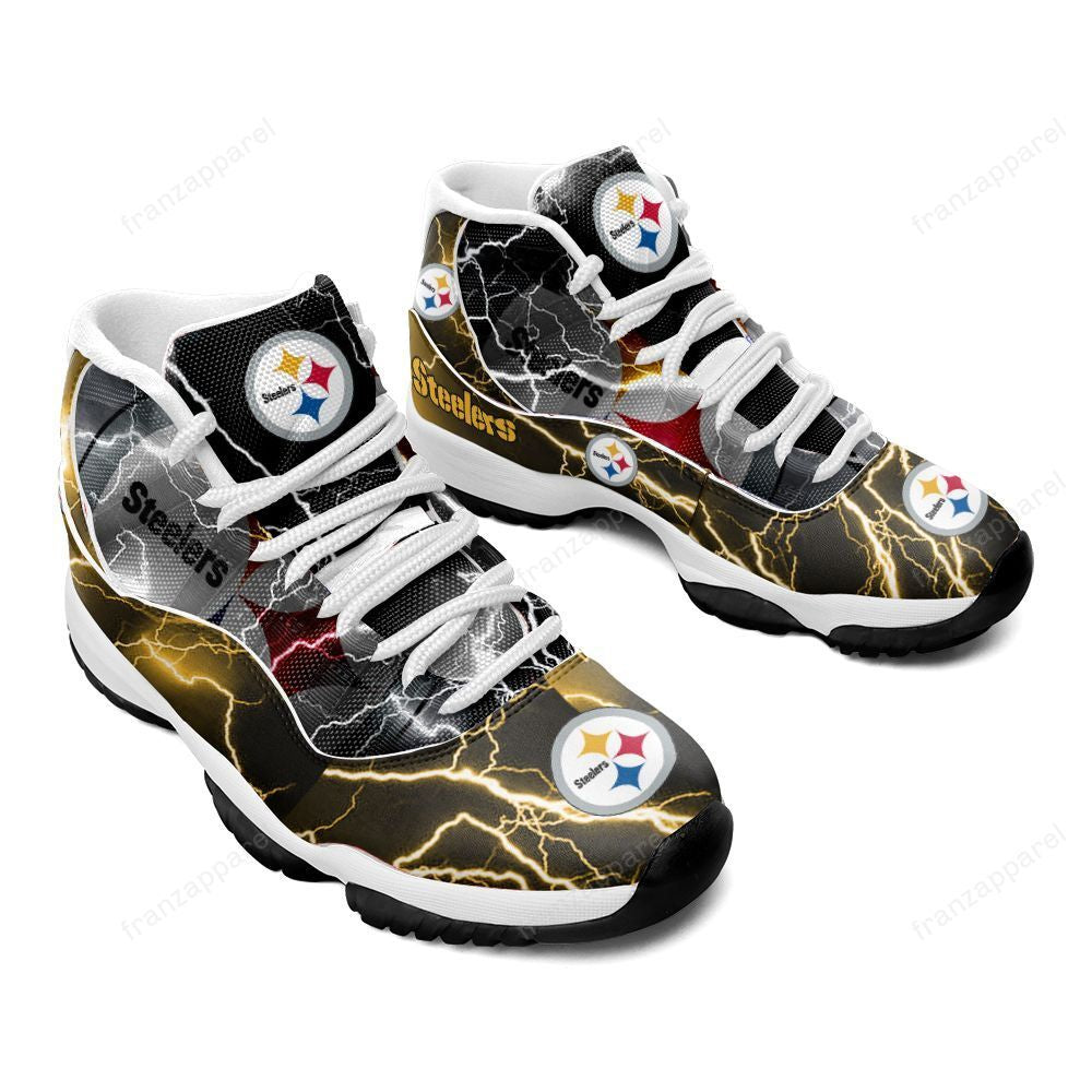 Ideafootwear Pittsburgh Steelers AJ13 Sneakers Shoes For Men And Women 47