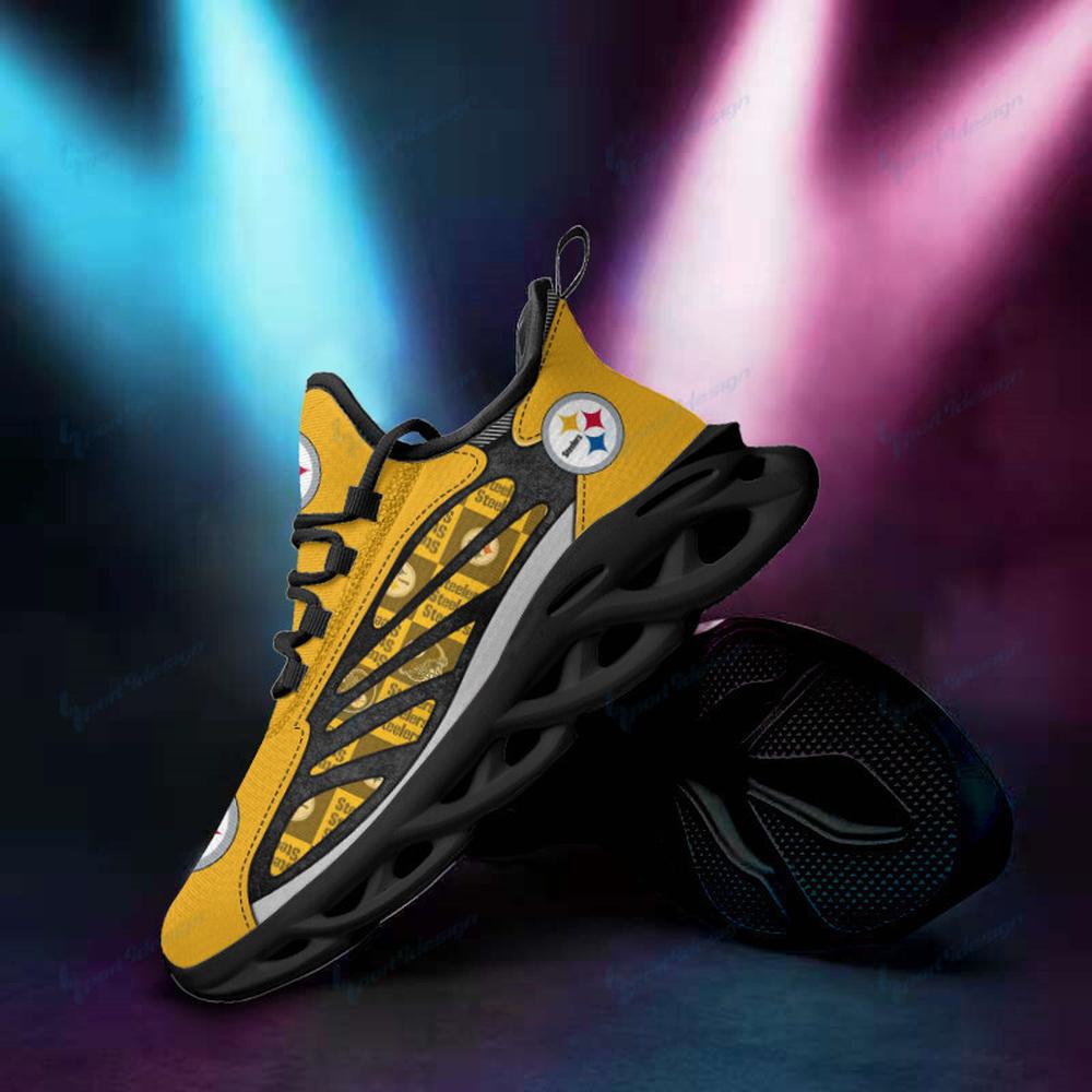 Ideafootwear Pittsburgh Steelers Max Soul Shoes Sneakers For Men And Women 60