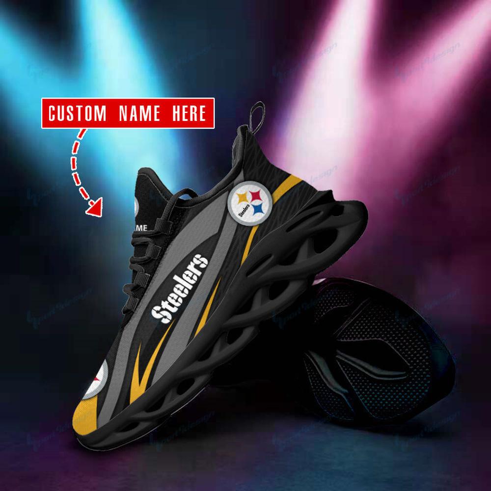 Ideafootwear Pittsburgh Steelers Max Soul Shoes Sneakers For Men And Women 119